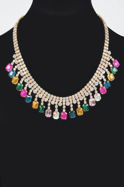 Rhinestone Choker Necklace | Glamorous BYMANYC ® New York