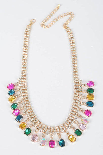Rhinestone Choker Necklace | Glamorous BYMANYC ® New York
