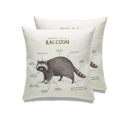 Farmhouse Animals Throw Pillow - Set of 2
