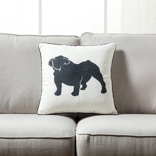 Home and Dog Throw Pillow - Set of 2