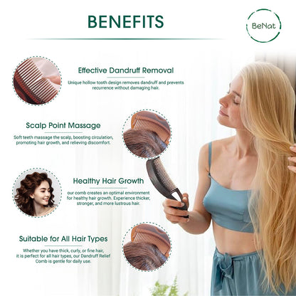 2-Pack Healthy Scalp Comb