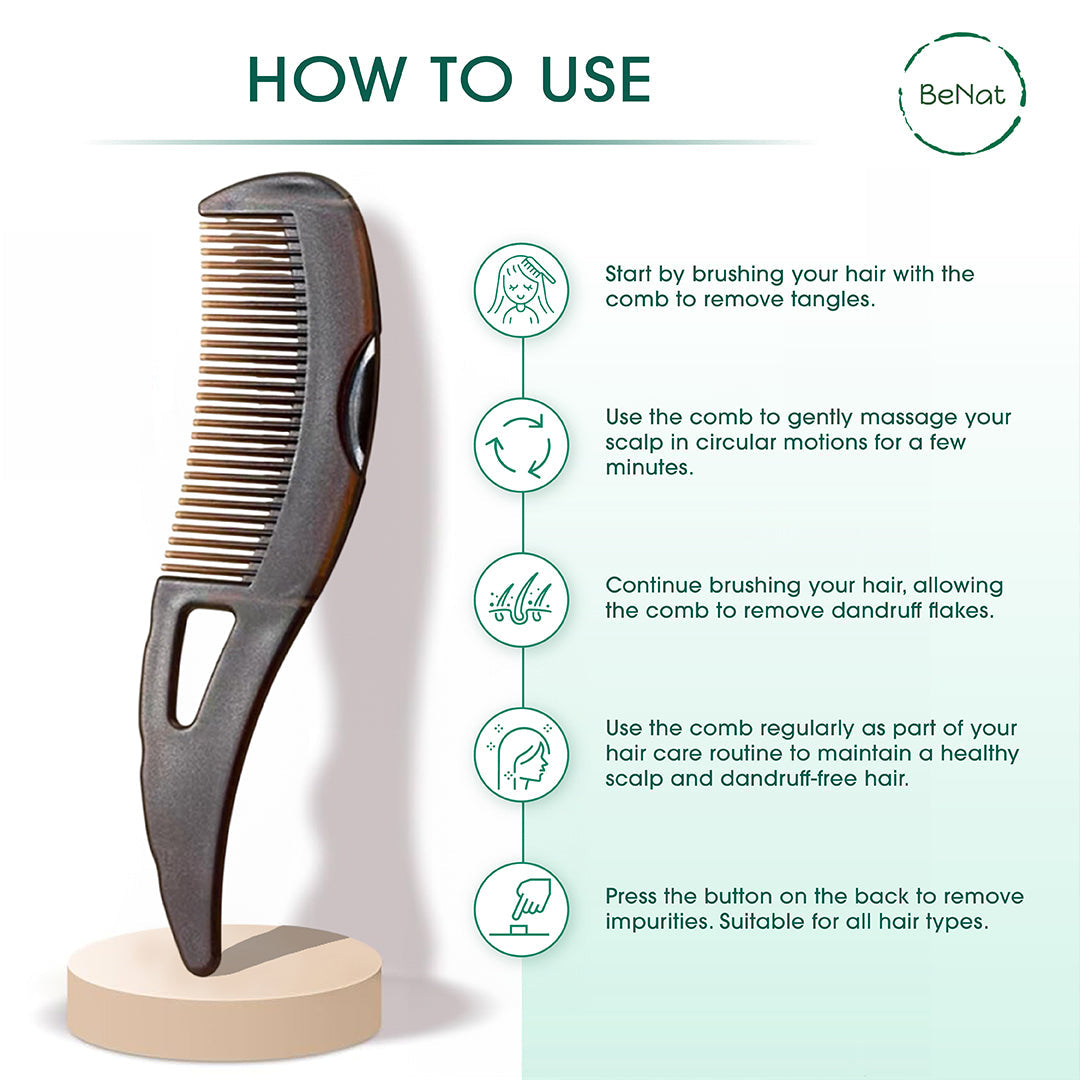 2-Pack Healthy Scalp Comb