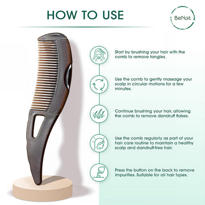 2-Pack Healthy Scalp Comb