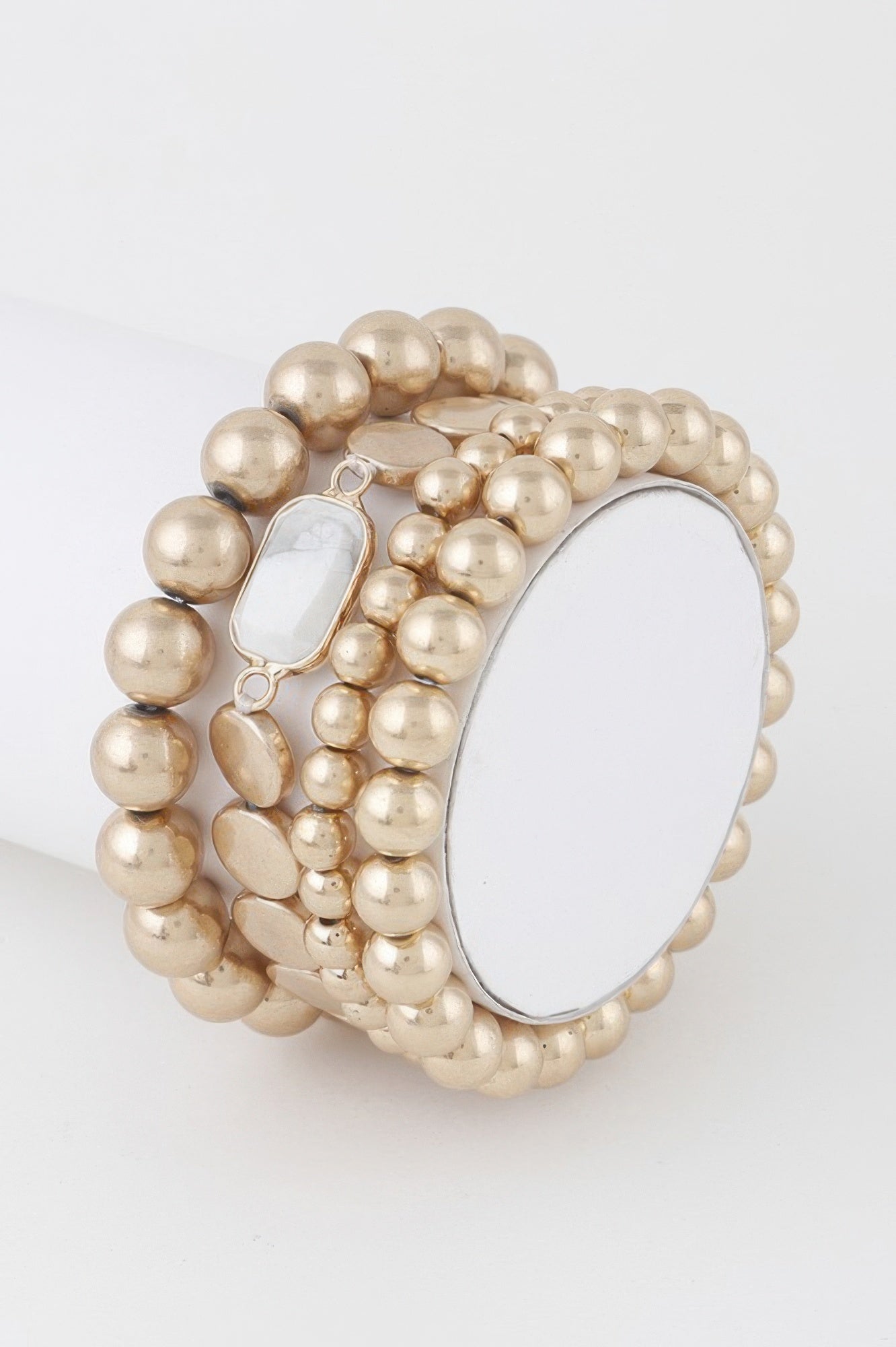 SOHO Stone Pendant Beaded Bracelet - New Collection PARIS LE MARAIS - BYMANYC ® New York