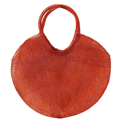 The Sol Mesh Wire Tote Bag in Copper