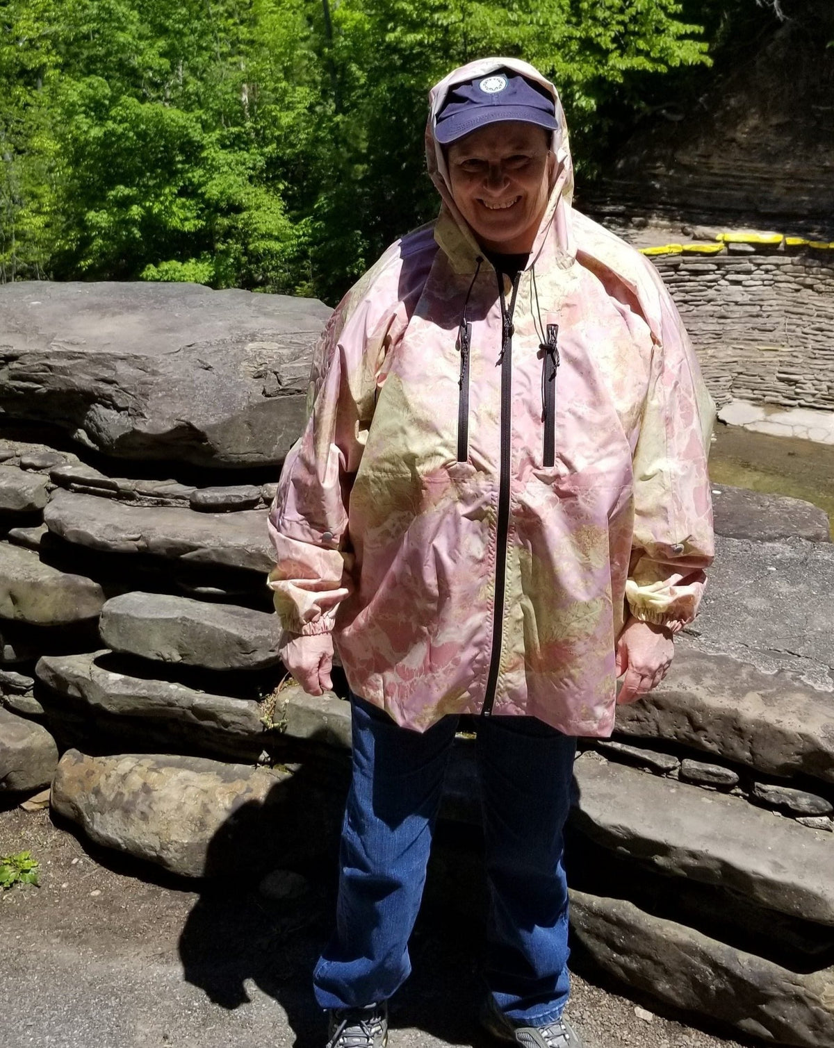 Brella Strawberry Lemon Unisex Rain Jacket