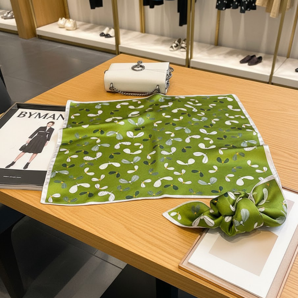 Scarf HERALDIC LUXE Metropolitan Collection BYMANYC ® New York