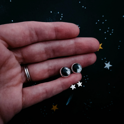CLEARANCE My Moon Sterling Silver Star Ear Jacket Earrings