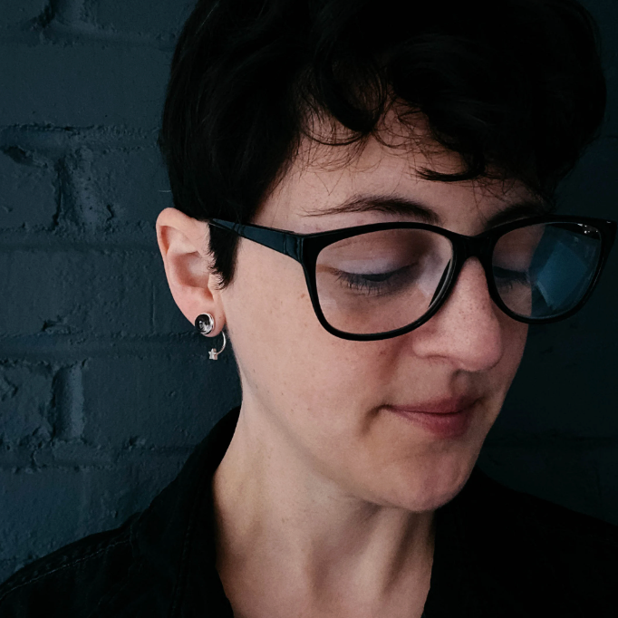 CLEARANCE My Moon Sterling Silver Star Ear Jacket Earrings
