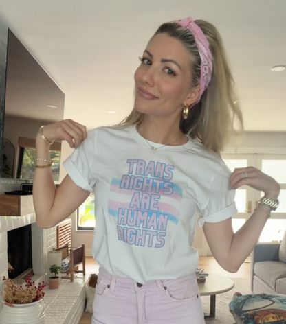 Trans Rights Are Human Rights Classic Tee