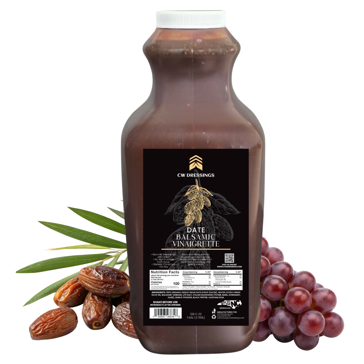 Date Balsamic Vinaigrette – (1 Gallon)