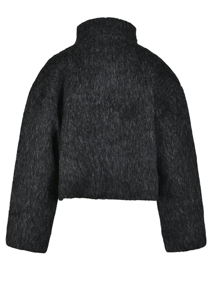Short Wool-Feel Jacket, Upper West Side | Women - BYMANYC ® New York