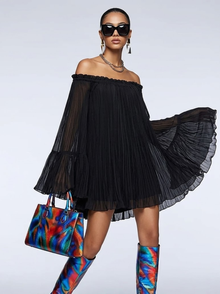 Summer Dress Woman BYMANYC ® New York Tribeca Wrap - Premium V-Neck Silk Dress