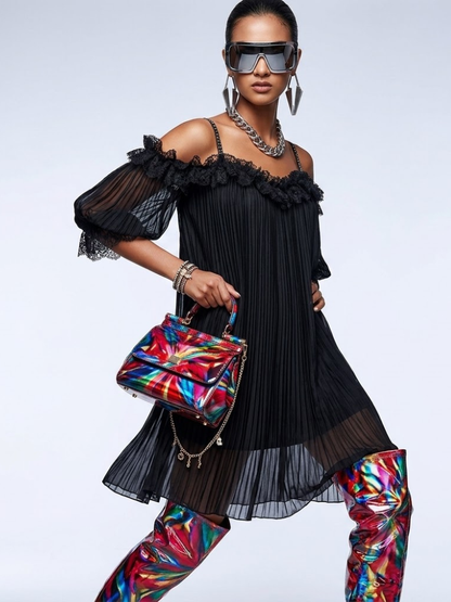 Summer Dress Woman BYMANYC ® New York Hamptons Chiffon - Premium Flowing Beach Dress