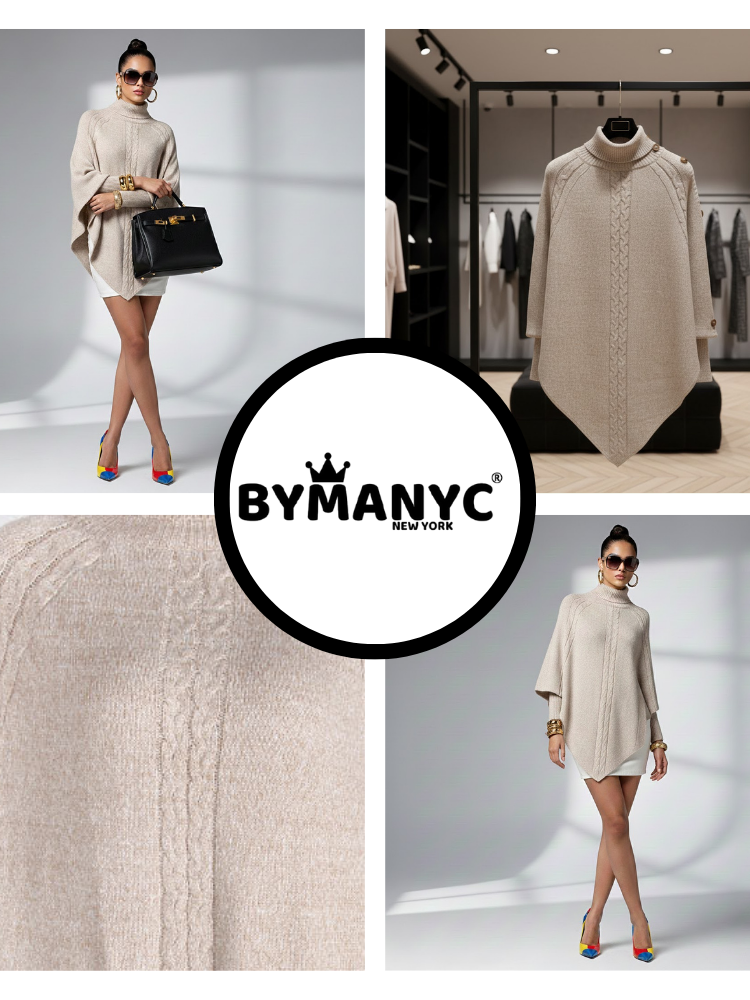 Sustainable Asymmetric Eco-Knitwear • MADISON New Collection BYMANYC ® New York