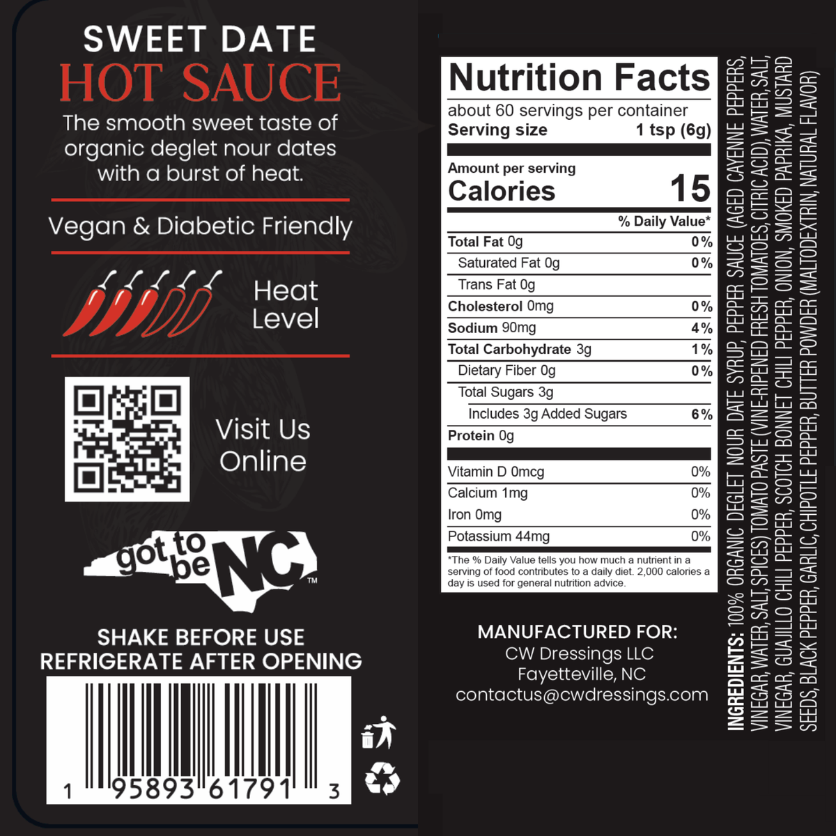 Sweet Date Hot Sauce
