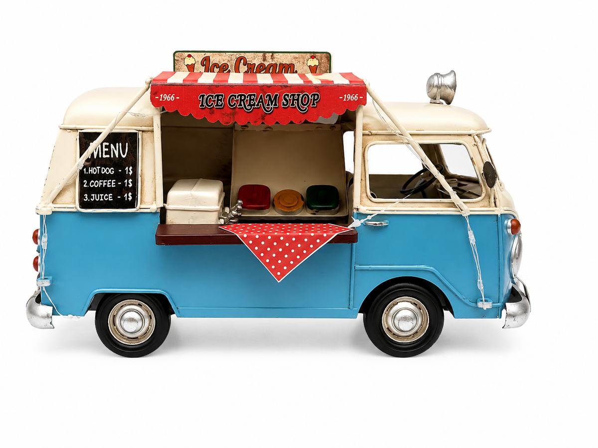 Vintage Lightline Metal Van