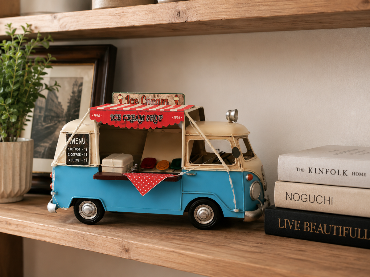 Vintage Lightline Metal Van