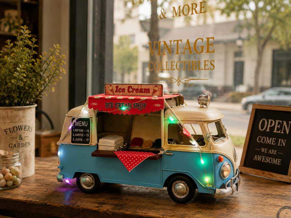 Vintage Lightline Metal Van