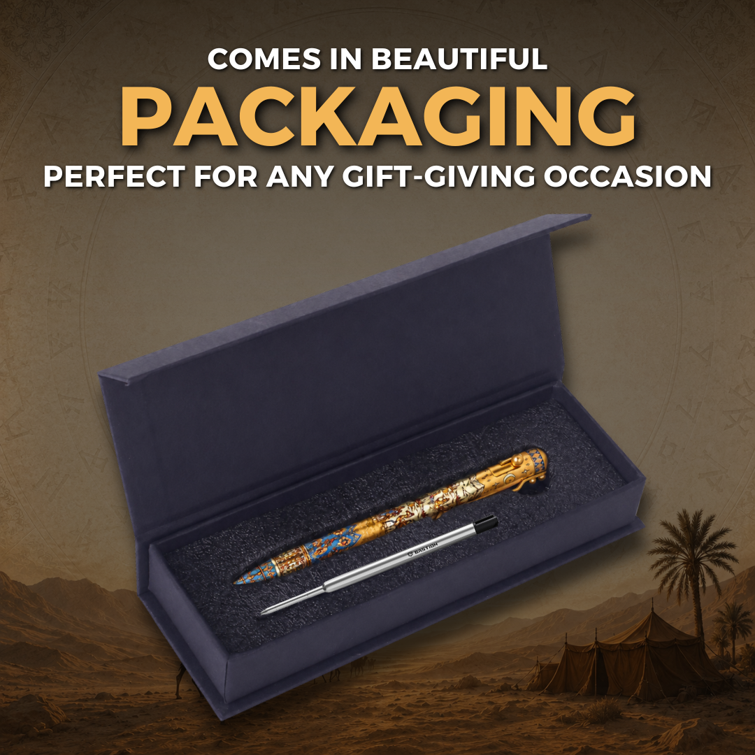 THE DESERT ODYSSEY - TITANIUM - BASTION® BOLT ACTION PEN (PRE-ORDER)