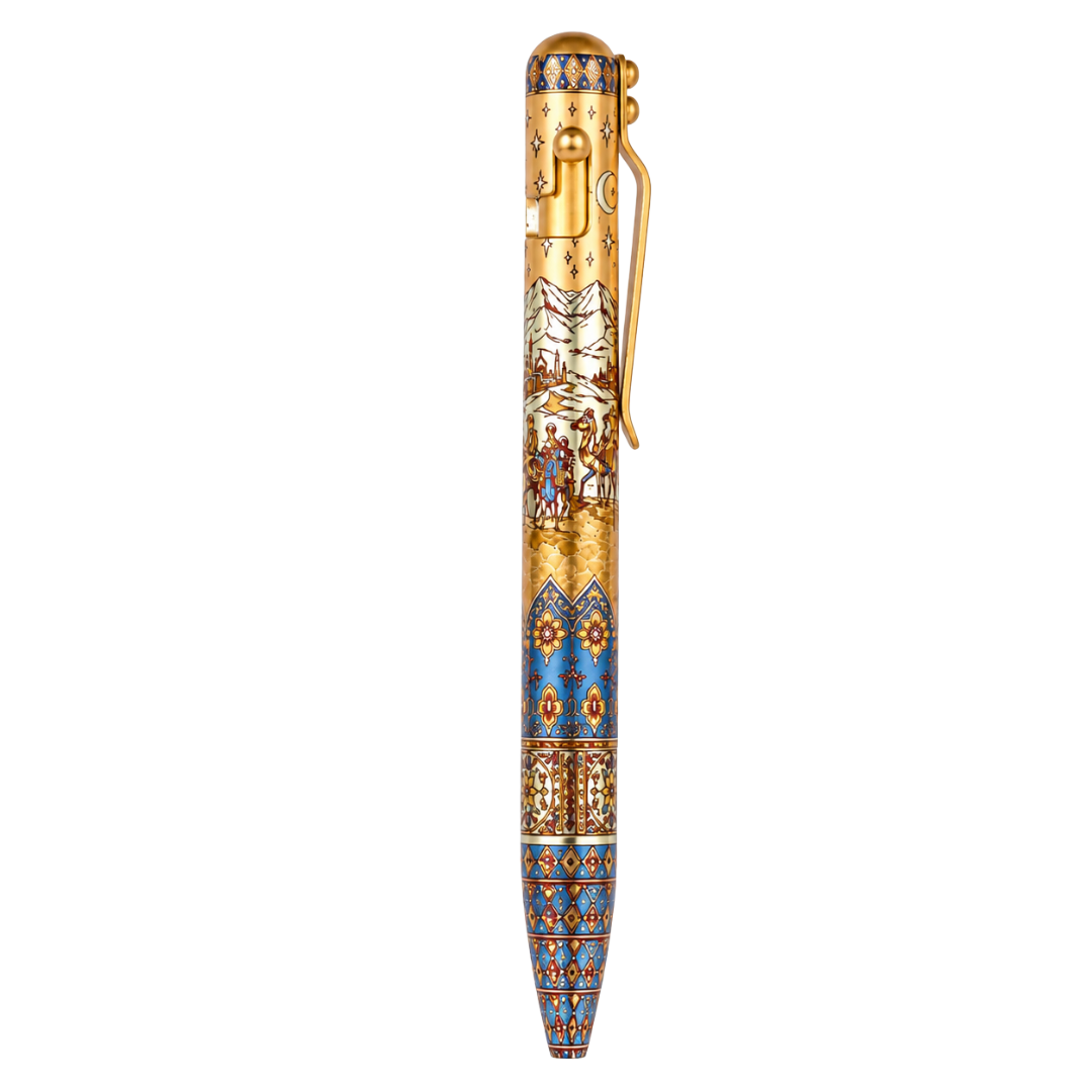 THE DESERT ODYSSEY - TITANIUM - BASTION® BOLT ACTION PEN (PRE-ORDER)