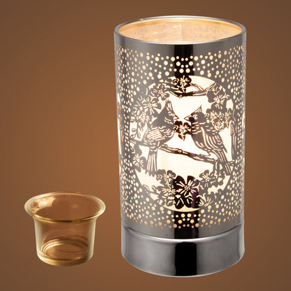 7" Touch Lamp/Oil Burner/Wax Warmer-  Cardinals