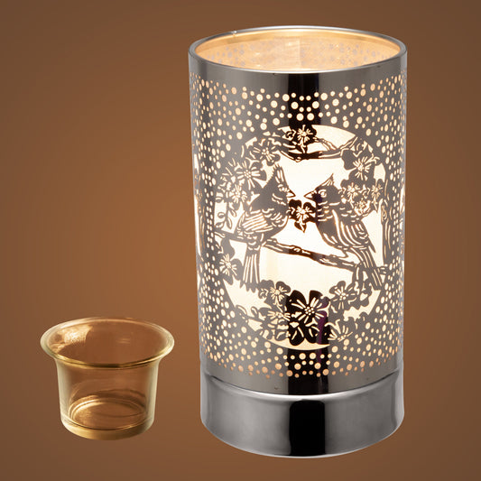 7" Touch Lamp/Oil Burner/Wax Warmer-  Cardinals