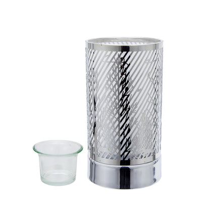 7" Touch Lamp-Fragrance Wax Melts Warmer -Electric Candle Essential Oil Burner-Metal Ravine Table Decor