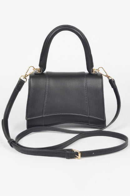 TRIBECA Faux Leather Top Handle - New Collection Los Angeles - BYMANYC ® New York