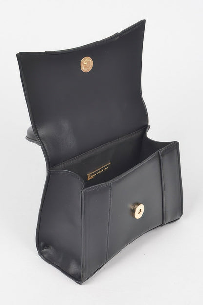TRIBECA Faux Leather Top Handle - New Collection Los Angeles - BYMANYC ® New York