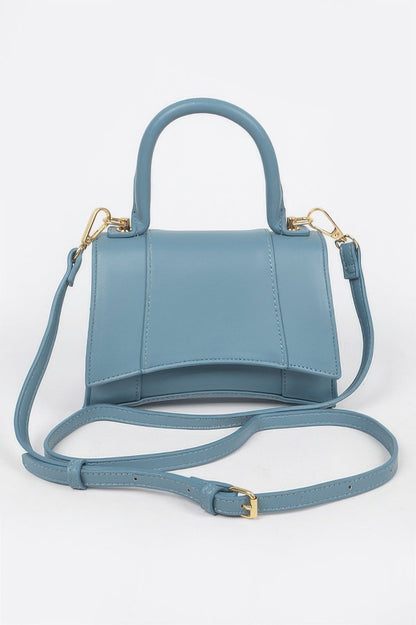 TRIBECA Faux Leather Top Handle - New Collection Los Angeles - BYMANYC ® New York