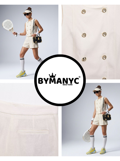 TRIBECA Women's Vest & Shorts Set Prêt-À-Porter BYMANYC ® New York