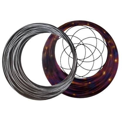 Metal Wall Art Duo Circles