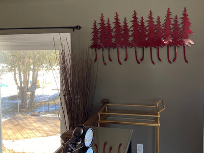 Fall Forest Wall Mountable Original Artwork