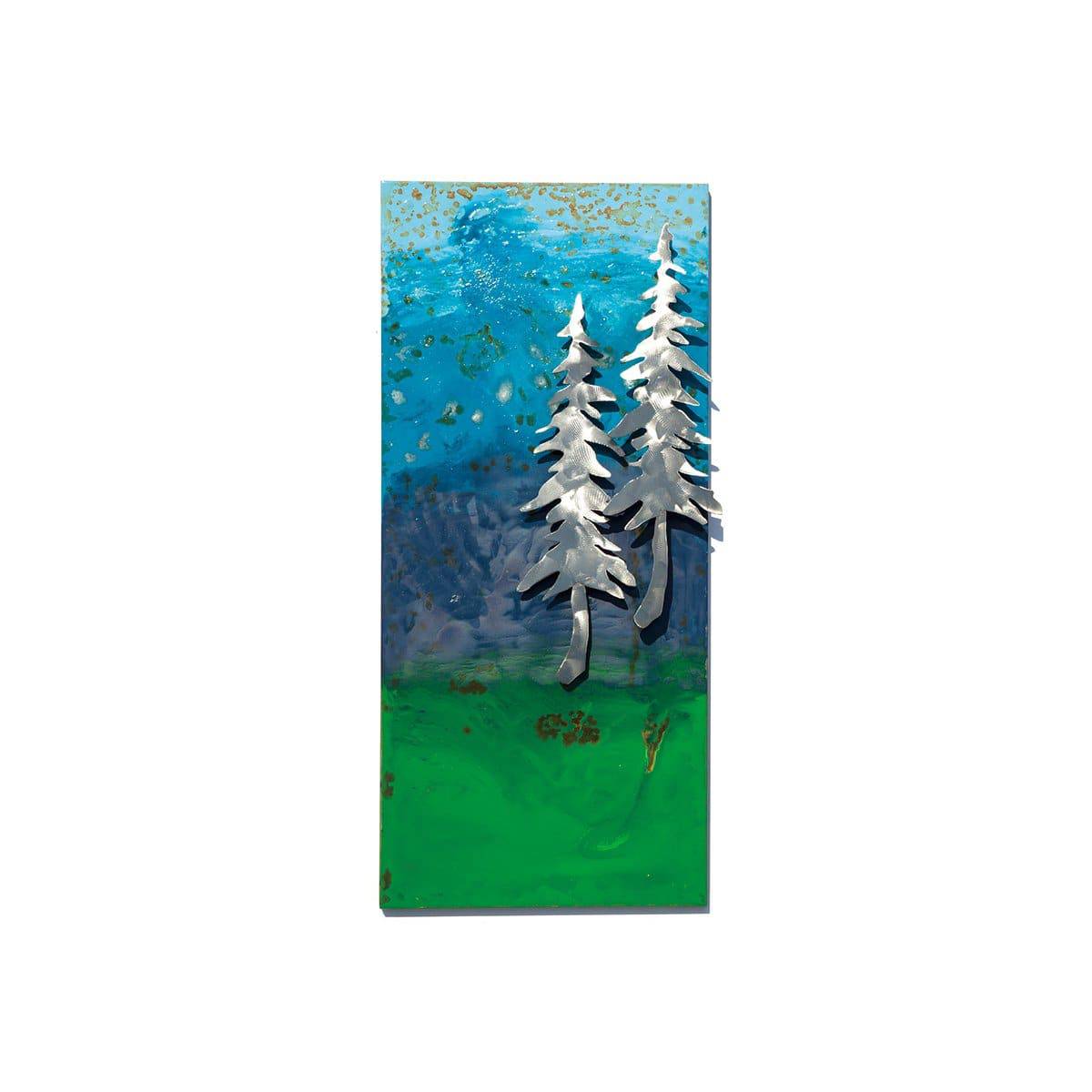 Twin Exuberance Wall Mountable Original Artwork