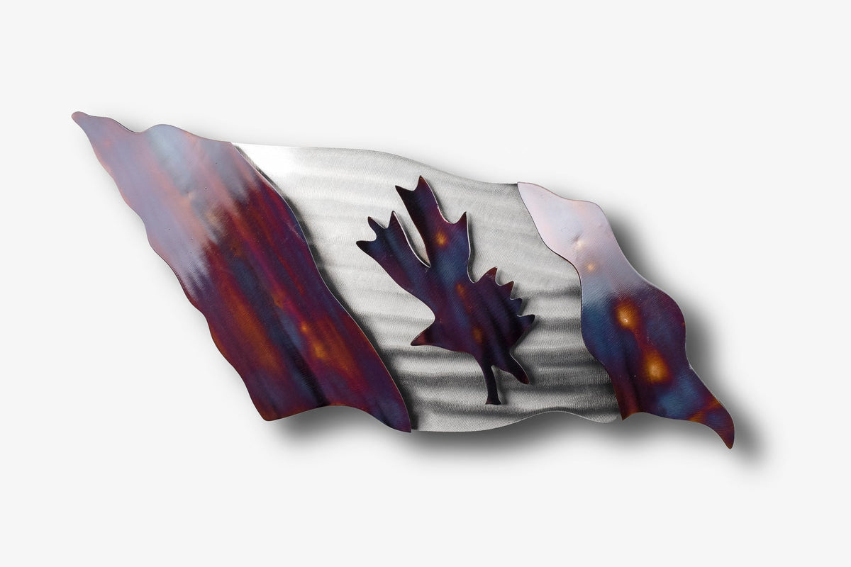 Windy Canadian Flag