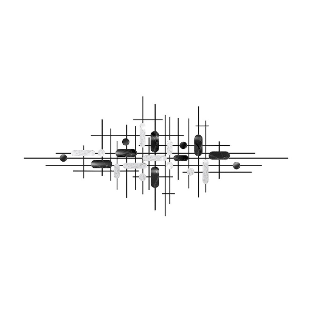 3D Multicolor Modern Style Wall Decor Metal Home Hanging Art