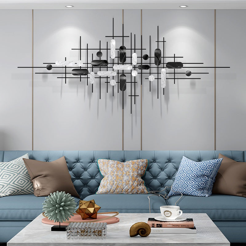 3D Multicolor Modern Style Wall Decor Metal Home Hanging Art