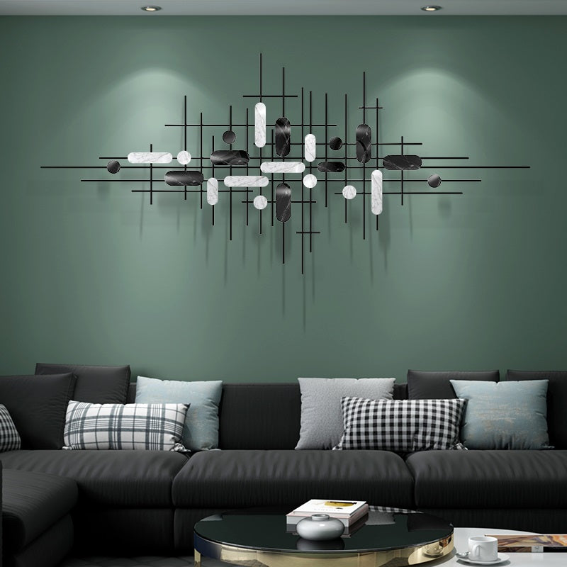 3D Multicolor Modern Style Wall Decor Metal Home Hanging Art