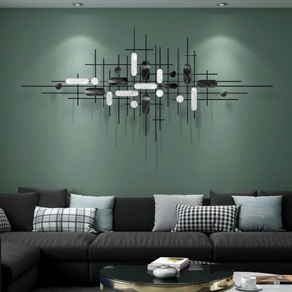 3D Multicolor Modern Style Wall Decor Metal Home Hanging Art
