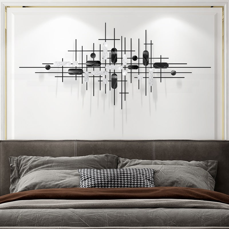 3D Multicolor Modern Style Wall Decor Metal Home Hanging Art