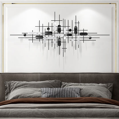 3D Multicolor Modern Style Wall Decor Metal Home Hanging Art