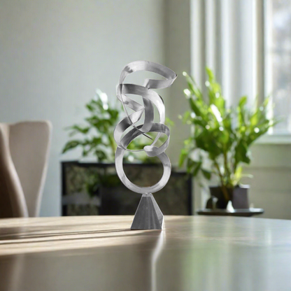 Infinite Path Metal Sculpture Original Artwork