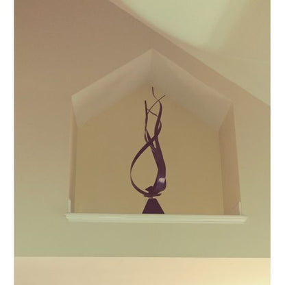 Euphoric Flame Metal Sculpture Original Artwork