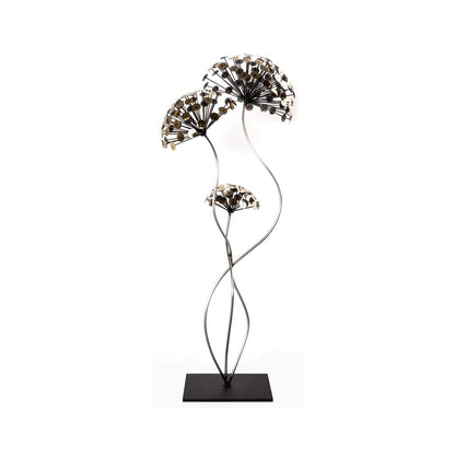 Metal Wall Sculpture - Dandelion's Dance Metal Sculpture Original Artwork