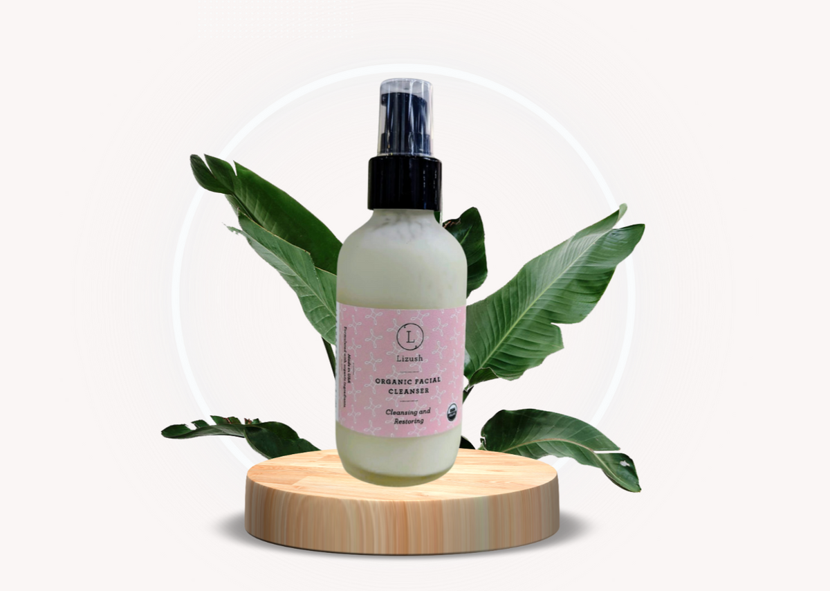 USDA Organic Facial Cleanser – Gentle Natural Face Wash