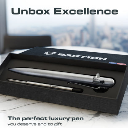 Titanium - Bolt Action Pen by Bastion®