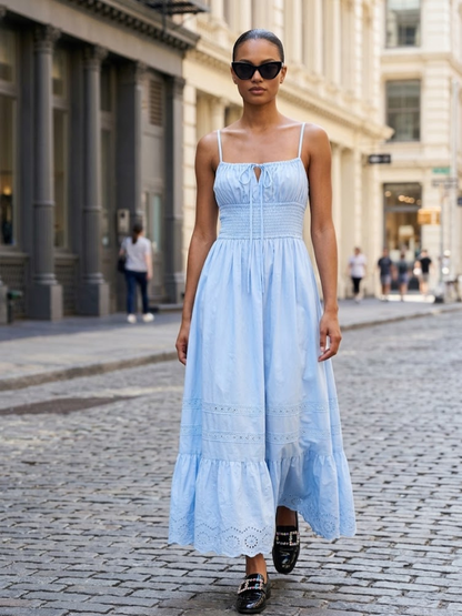 UPPER EAST SIDE Women's Sky Blue Dress Prêt-À-Porter BYMANYC ® NY