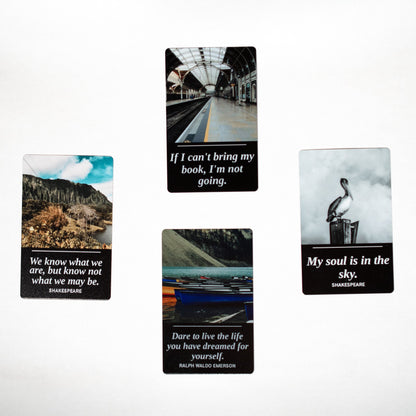 Metal Bookmark, "We Know What We Are" (Shakespeare)