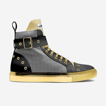 Unisex Limited Edition WALL STREET GOLD High-Tops BYMANYC ® New York